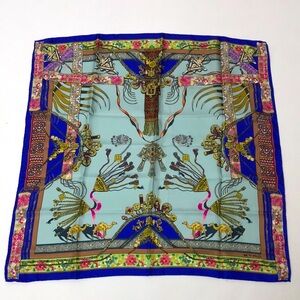 Etro Multicolor Silk Scarf